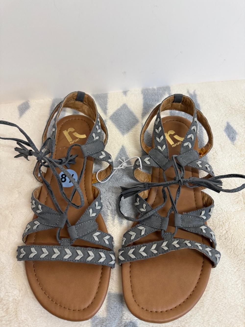 Report Women's Strappy Gladiator Sandals sz 8 1/2
